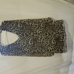 ASTR cheeta print dress